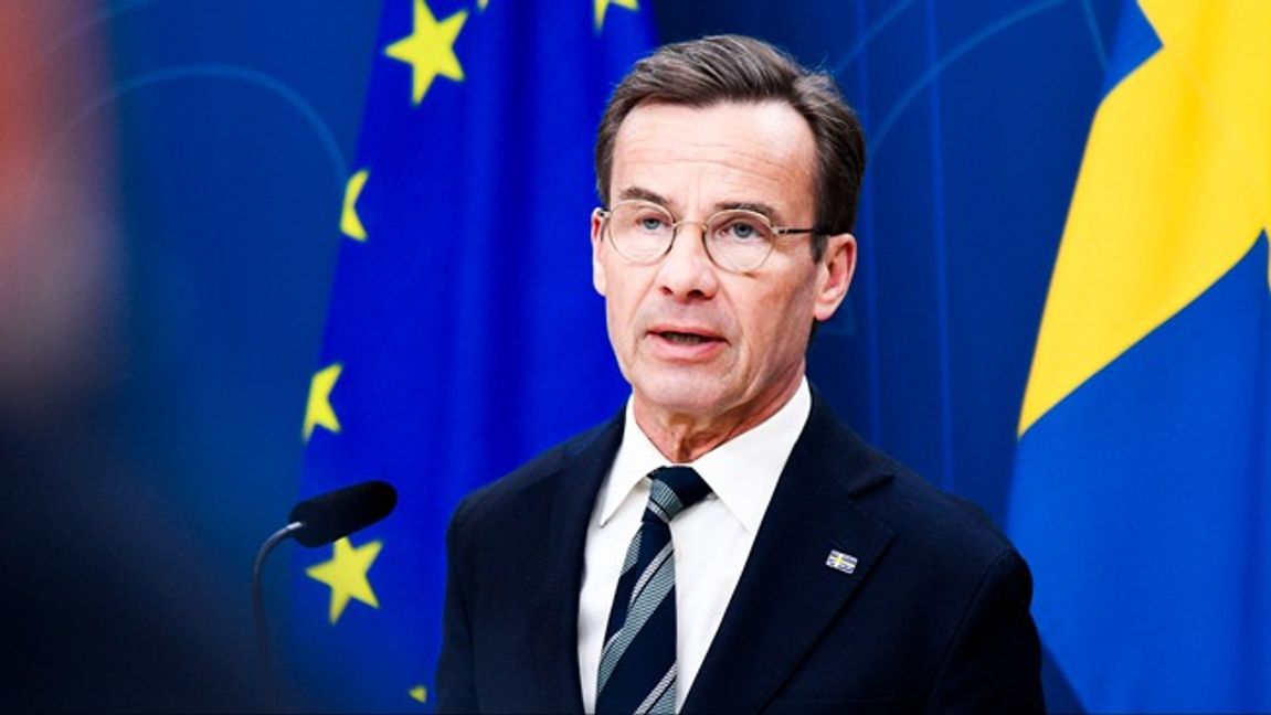 Statsminister Ulf Kristerssons (M) regering har pekat ut tillväxt som ett prioriterat område. Foto: Lars Schröder/TT