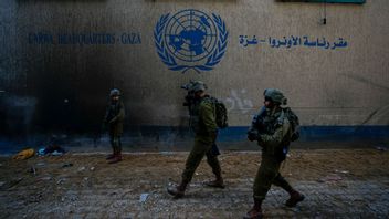 Israeliska militären har hittat tunnlar under UNRWA:s högkvarter i Gaza. Foto: Ariel Schalit/AP