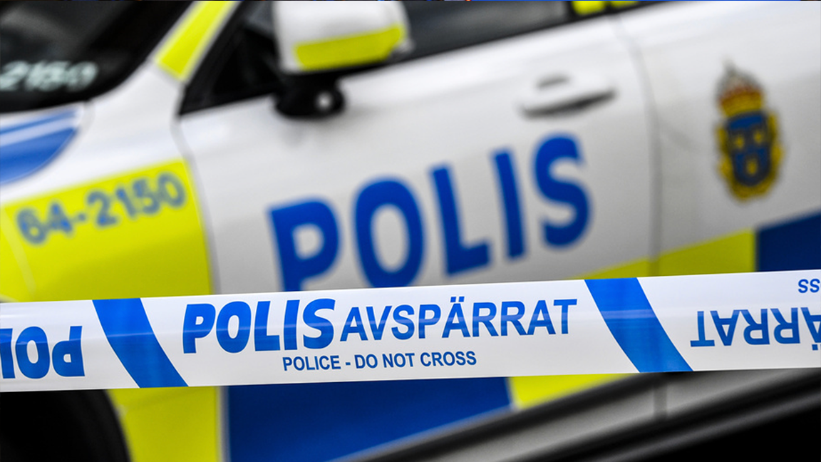 Mannen sköts i benet av en polis efter att ha hotat denne med en kniv. Arkivbild. Foto: Johan Nilsson/TT