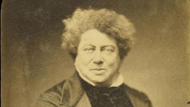 Den franske författaren Alexandre Dumas. Foto: WikiCommons Public Domain