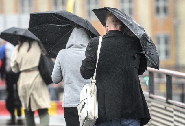 Den försvagade orkanen Kirk ger ytterligare en omgång regn, som framför allt drabbar de östra landskapen i Sverige i dag och i morgon, i norr även under fredagen. Arkivbild. Anders Wiklund/TT