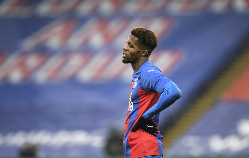 Wilfried Zaha.
Foto: Facundo Arrizabalaga/AP