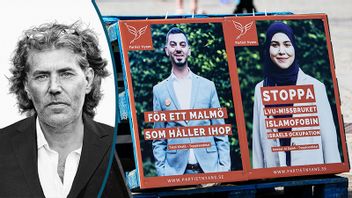 Partiet Nyans, ett parti helt baserat på identitetspolitik. Foto: Karl Gabor / Johan Nilsson/TT