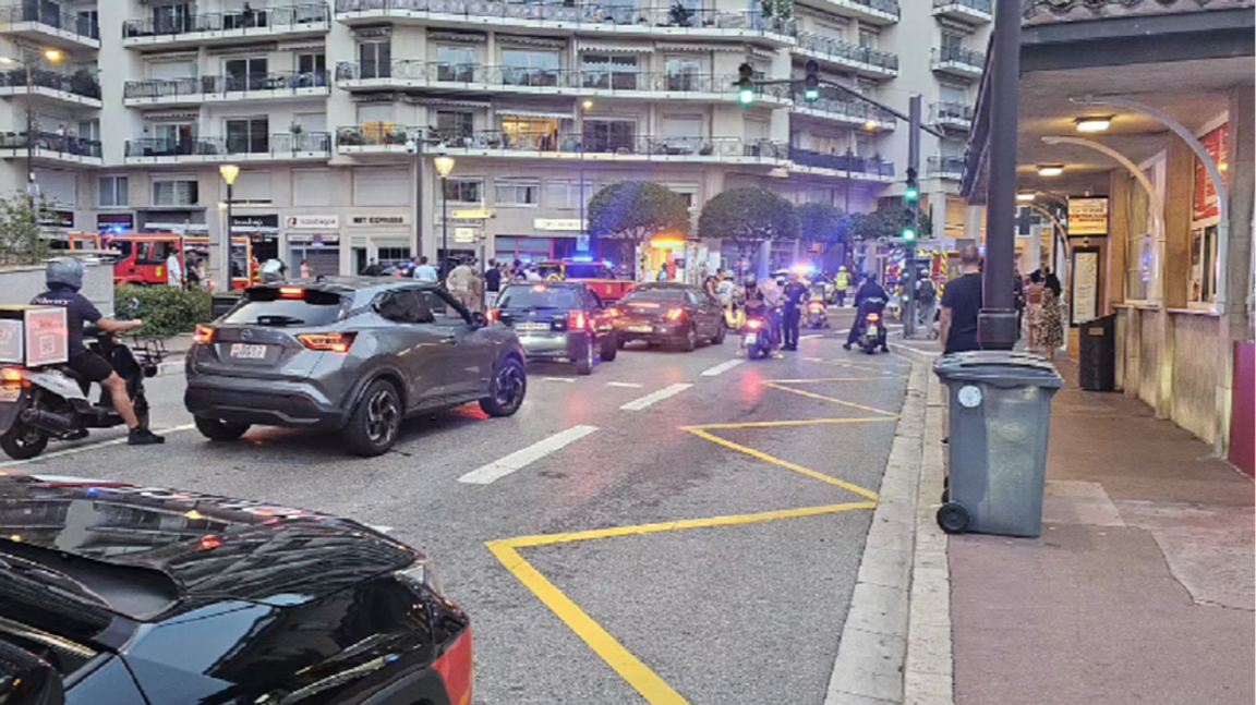 Troligt bombdåd i Monaco. Foto: Skärmavbild Instagram