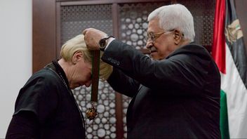 Sverigebekantingen Mahmoud Abbas lovar fortsätta betala ersättning till terrorister som dör i attacker mot Israel. Foto: TT