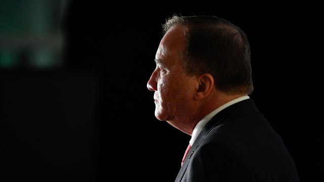 Statsminister Stefan Löfven (S), ytterst ansvarig för den svenska coronastrategin. Foto: Henrik Montgomery, TT