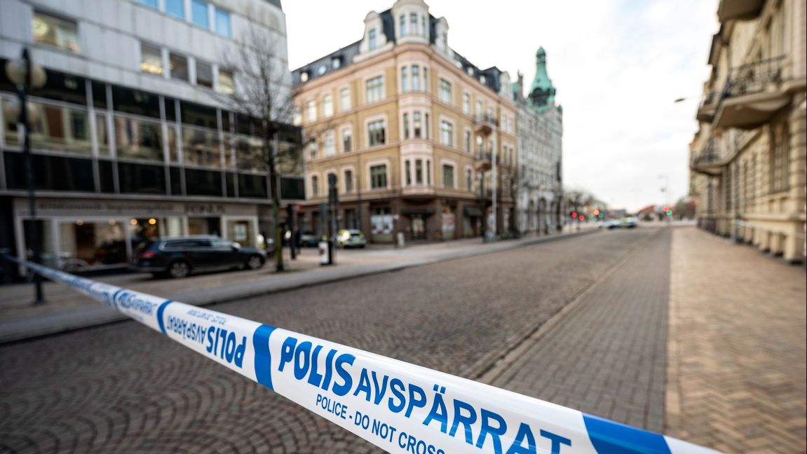 En 16-åring begärs nu häktad för knivattacken på gymnasiet i centrala i Kristianstad. Arkivfoto: Johan Nilsson