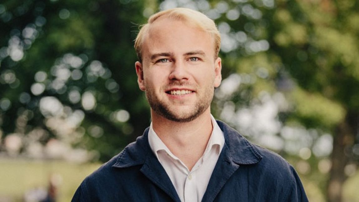 MUF:s förbundsordförande Douglas Thor. Foto: MUF.