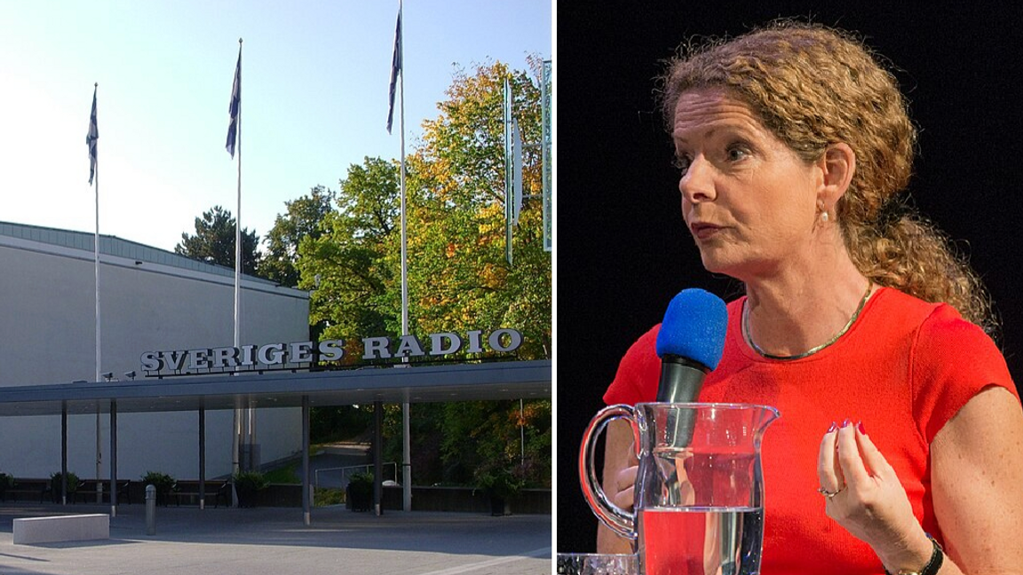 Sveriges Radio genomförde stora besparingar under 2023 och 2024. Samtidigt ökade inkomsterna för flera toppchefer. Till höger: Cilla Benkö, vd för SR. Foto: Holger.Ellgaard/Frankie Fouganthin, CC BY-SA 3/4.0, via Wikimedia Commons 