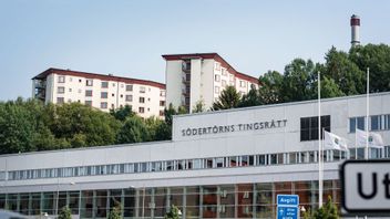 Första förhandlingsdagen om mordet på Årstabron blev stökig. Arkivbild. Foto: Stina Stjernkvist/TT.