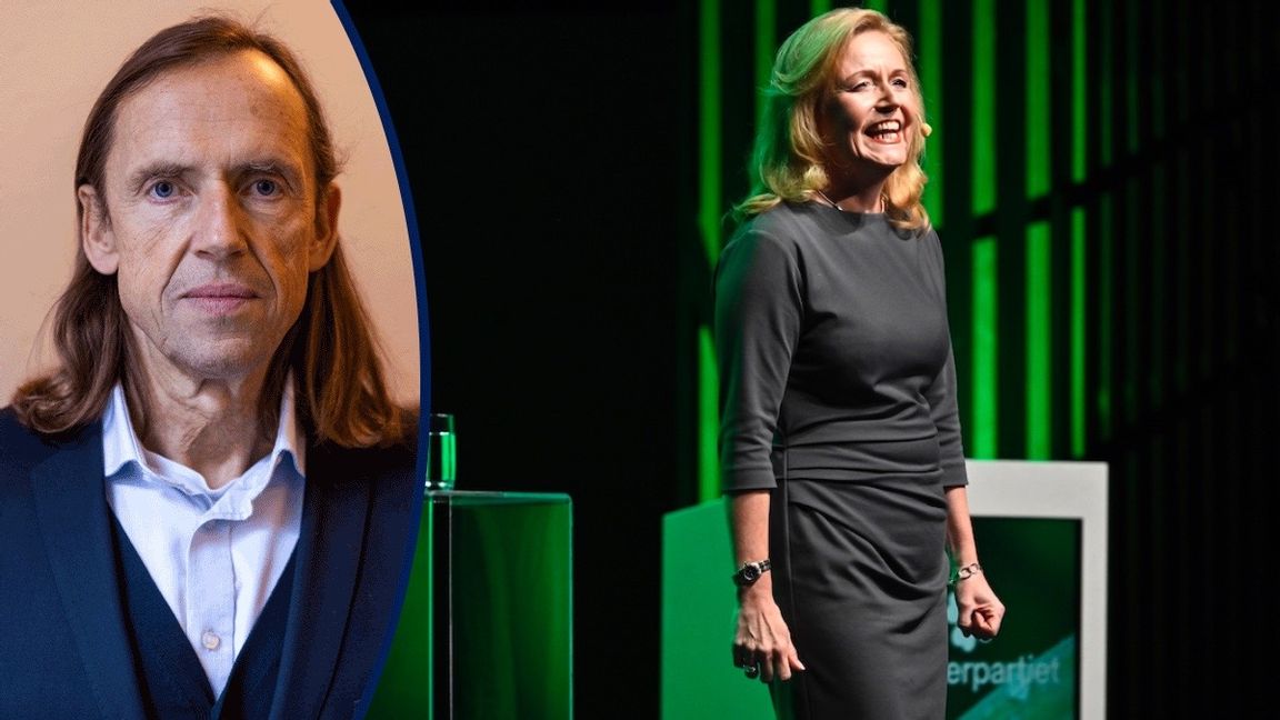 Elisabeth Thand Ringqvist (C) valdes på torsdagen till ny ordförande i Centerpartiet. Foto: Christine Olsson/TT 