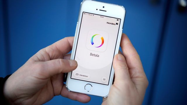 Teknikstrul hos Swish. Arkivbild. Foto: Jessica Gow/TT