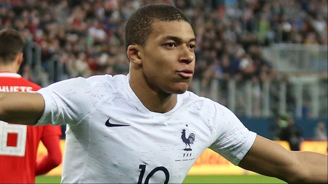  Kylian Mbappé gjorde första målet. Foto: Кирилл Венедиктов  (CC BY-SA 3.0)