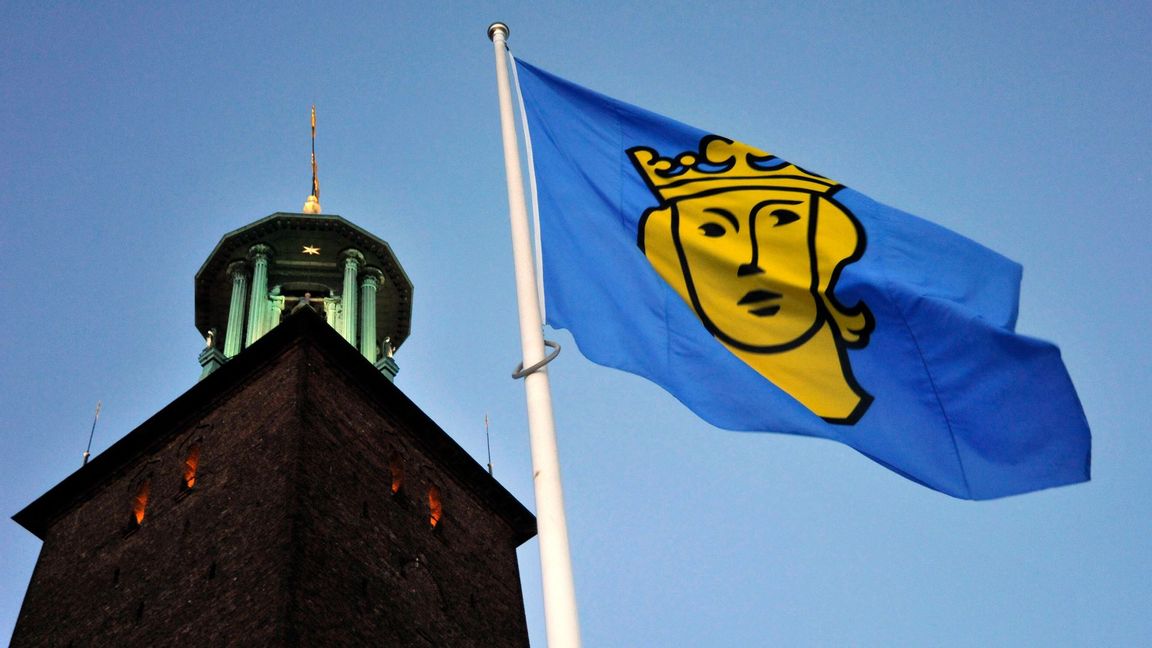 Stockholms stadshus där Moderaternas motion om ett ”SWAT-team” av socialsekreterare ska behandlas den 26 maj. Foto: Hasse Holmberg/TT