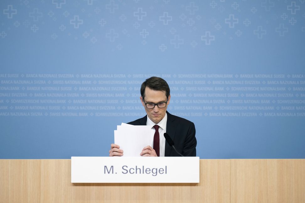 Centralbankschefen Martin Schlegel. Arkivbild. Foto: Ennio Leanza/AP