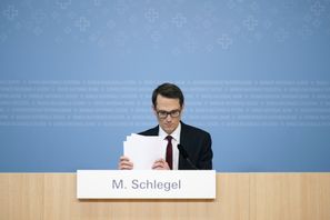 Centralbankschefen Martin Schlegel. Arkivbild. Foto: Ennio Leanza/AP