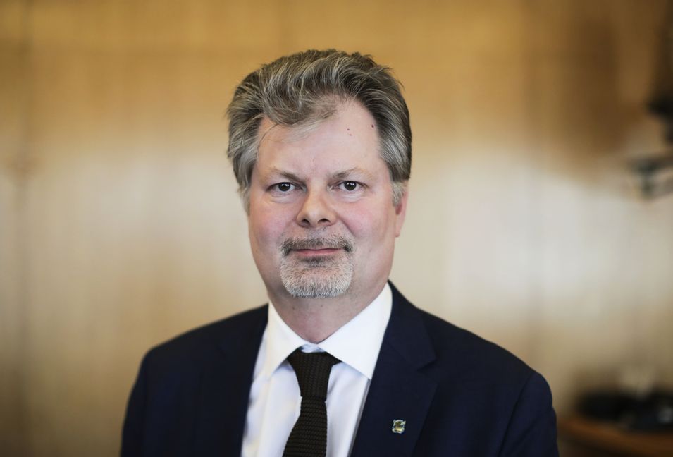 Moderaternas gruppledare i Göteborg, Axel Josefson, har hotats. Arkivbild. Foto: Adam Ihse/TT