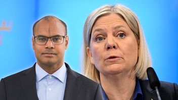 Ronie Berggren är kritisk till Magdalena Anderssons tagning om Iran. Foto: Pontus Lundahl/TT