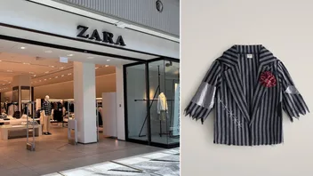 Zaras halloweenkostym för barn har tagits bort från kedjans sajt efter kritiken. Foto: Nick-D, CC BY-SA 4.0, via Wikimedia Commons/Skärmdump, Zara.com