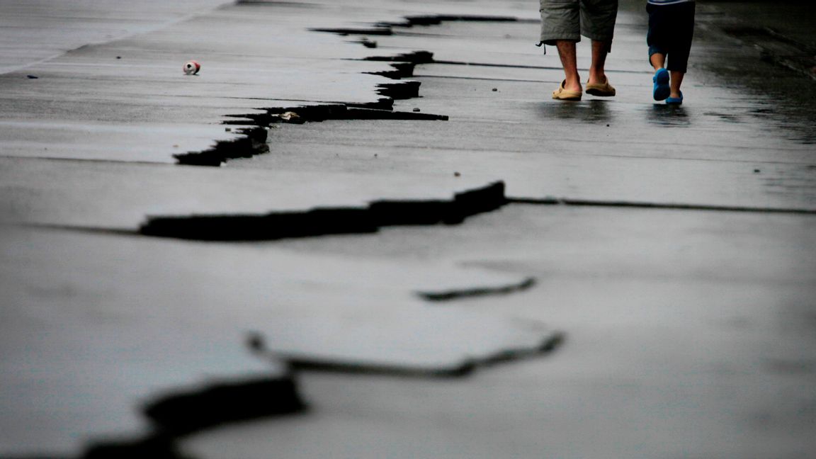 Epicentrum tros ha varit runt nio mil från Namie – en spökstad sedan kärnkraftsolyckan i Fukushima 2011. FOTO: Itsuo Inouye.