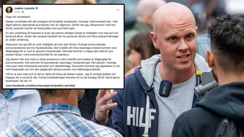 Foto: Facebook/Johan Nilsson/TT