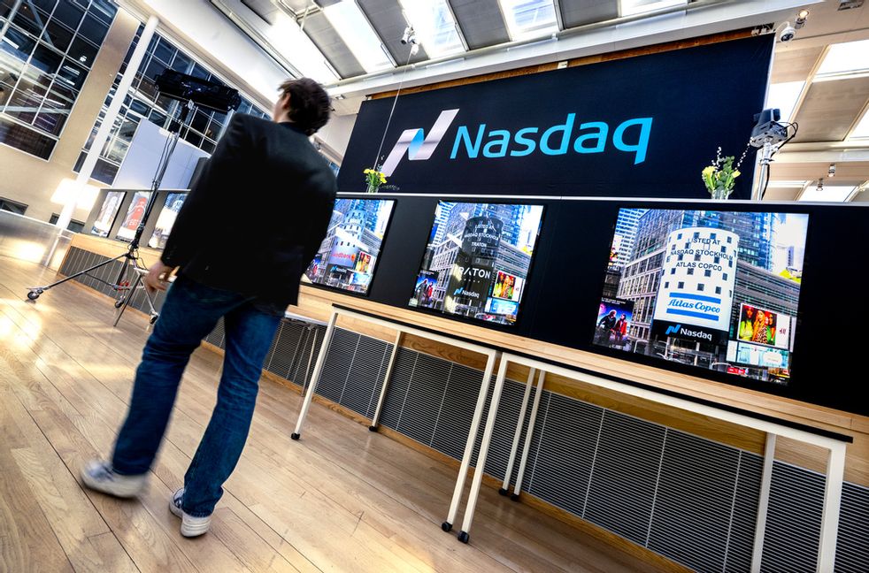 Stockholmsbörsen vänder nedåt. Arkivbild. Foto: Claudio Bresciani/TT