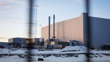 Endast ett trettiotal personer arbetar kvar vid Northvolt för att underhålla maskinerna. Foto: Judit Nilsson/SVD/TT.