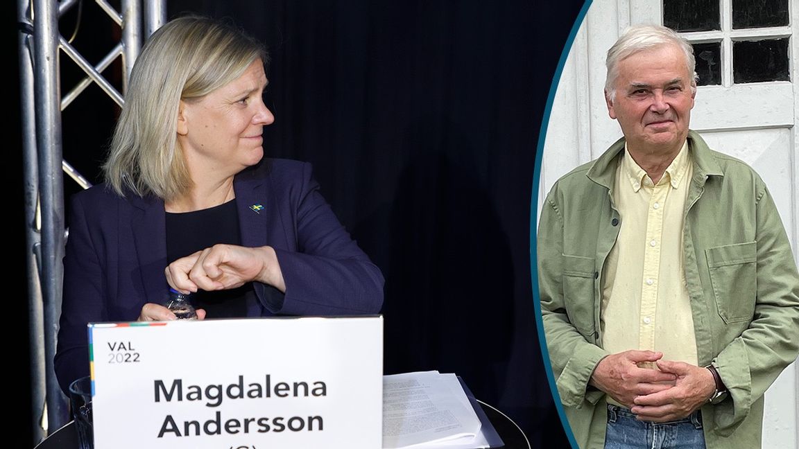 Statsminister Andersson borde be om ursäkt, enligt professor Sandström. Foto: Christine Olsson/TT
