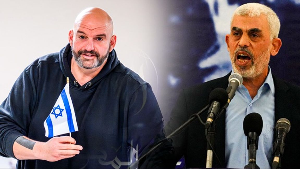 John Fetterman (D), vill se Hamasledaren Yahya Sinwar inför rätta eller eliminerad. Foto: AP