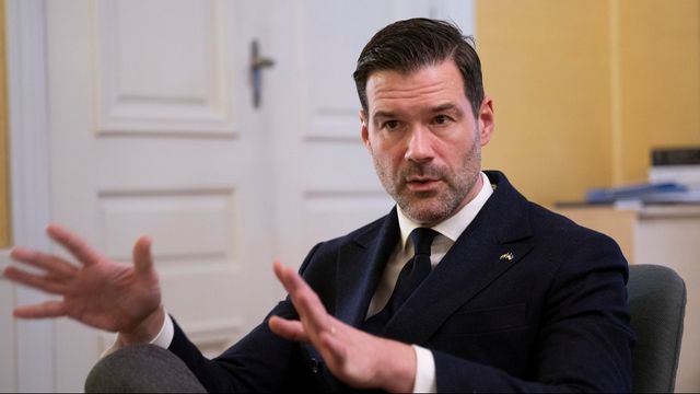 Johan Forssell. Arkivbild. Foto: Fredrik Sandberg/TT