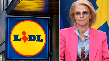 Lidl kräver att finansminister Svantesson (M) stoppar kommunernas makt att blockera lågprisbutiker. Foto: Janerik Henriksson/Viktoria Bank/TT