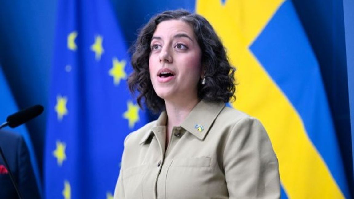 Simona Mohamsson (L). Foto: Fredrik Sandberg/TT.