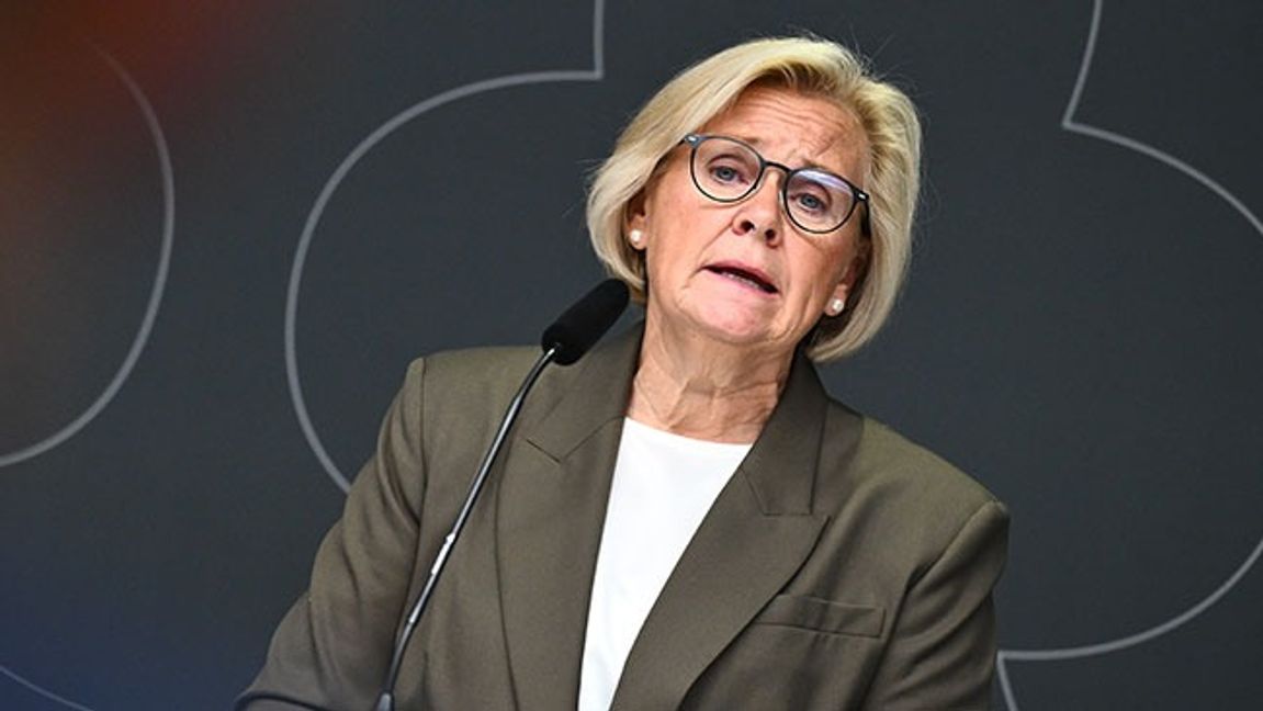 Rikspolischef Petra Lundh. Bild: Claudio Bresciani / TT