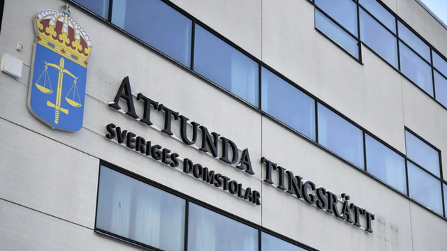 Restaurangägaren åtalas för mordbrand och försök till grovt bedrägeri vid Attunda tingsrätt. Foto: Pontus Lundahl/TT