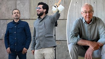 Till vänster: Salwan Najem och den nu avlidne Salwan Momika. Till höger: Nils Funcke. Foto: Anders Wiklund/Janerik Henriksson/TT