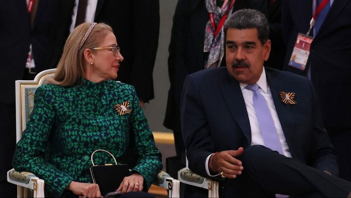 Cilia Flores och Nicolás Maduro. Foto: CC BY 4.0/Wikimedia Commons