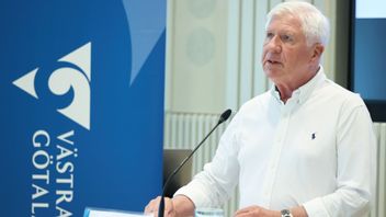  Johhny Magnusson (M) ordförande i regionstyrelsen, under en pressträff om utvecklingen av coronaviruset (COVID-19) i Region Västra Götaland. Foto: Adam Ihse / TT 