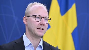 Ludvig Aspling, migrationspolitisk talesperson för Sverigedemokraterna. Foto: Jessica Gow/TT