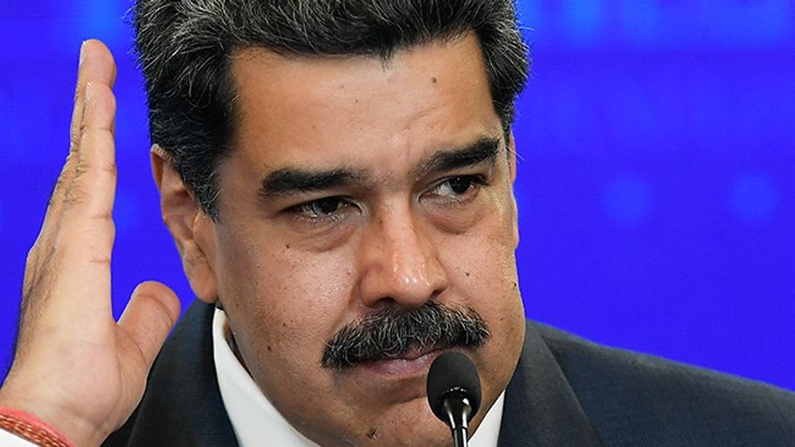 Venezuelas President Nicolás Maduro. Arkivbild. Foto: Matias Delacroix/AP/TT