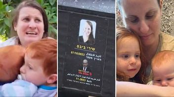 Shiri Bibas kidnappades av palestinier. Hennes kropp saknas. Foto: X