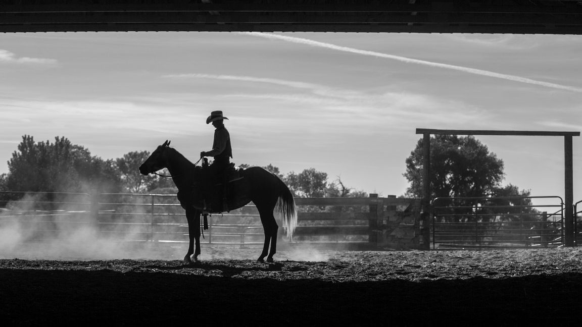 Starkast är lukten av häst, ångan som pulserar när ryttaren sitter av. Foto: Lars Strandberg.