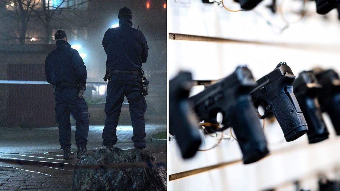 Under året har den polisiära operationen Rimfrost lyckats få ned antalet skjutningar och döda i skjutningar i Malmö och det är främst i Stockholmsområdet som skjutningarna ökat. Foto: Johan Nilsson/TT. 