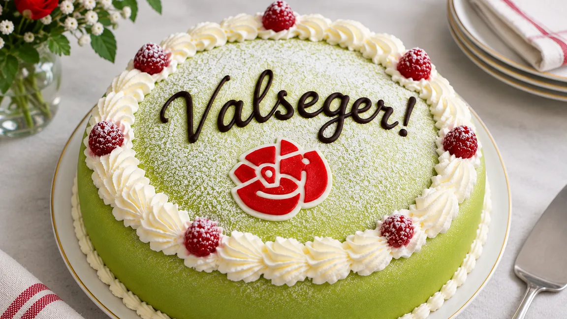 Socialdemokraterna borde ha väntat med segertårtan. Bild: AI