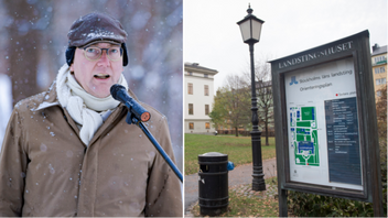 Gustav Hemming (C) avgick i december. Nu ska Centerpartiet utse en ny företrädare som kan ta plats i Landstingshuset. Foto: Tim Aro/Fredrik Sandberg/TT
