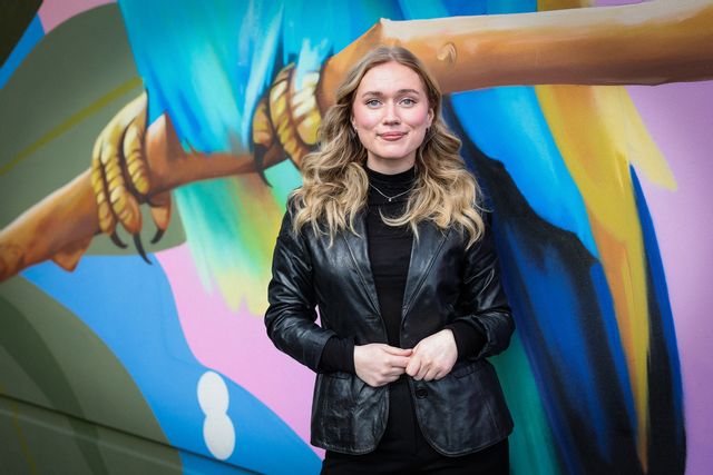 Emelie Nyman från Skåne är ny ordförande för Centerns Ungdomsförbund. Pressbild.