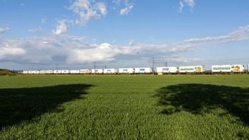 Längre godståg bidrar till klimatmålen. Foto: Kaspar Dudzik/Trafikverket