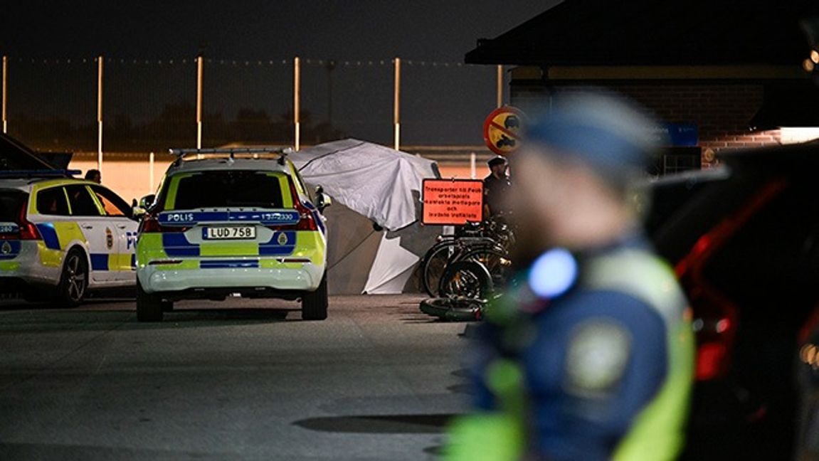 Mordet på rapparen ägde rum på onsdagskvällen i Fruängen. Foto: Pontus Lundahl/TT