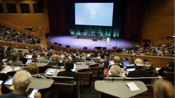 Miljöpartiets kongress hålls i Örebro. Foto: Christine Olsson/TT