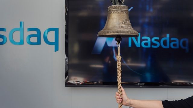 Stockholmsbörsen ringer in med stigande kurser. Arkivbild. Foto: Fredrik Sandberg/TT