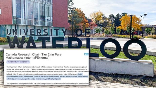 Waterloouniversitetet i Kanada vill få in nya typer av anställda. Foto: University of Waterloo/X